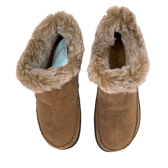 Magellan Outdoors Shoes Nwt Magellan Outdoors Tan Suede Faux Fur